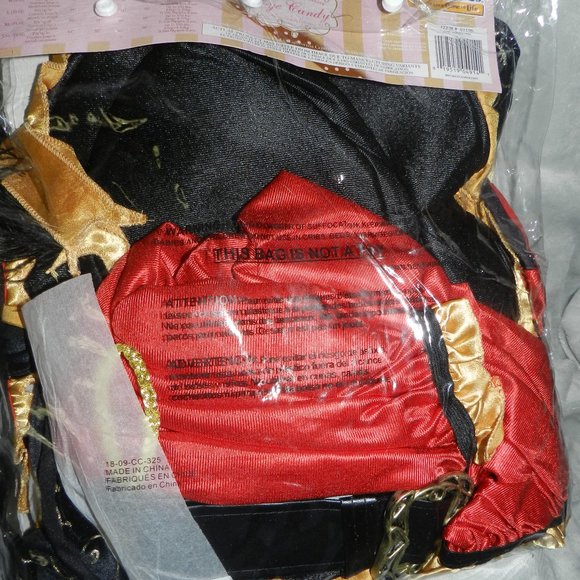 🆕Eye Candy Pirate Sexy Spanish Womens XXL14-16 Deluxe Cali Costume Set NIP! - Picture 7 of 16